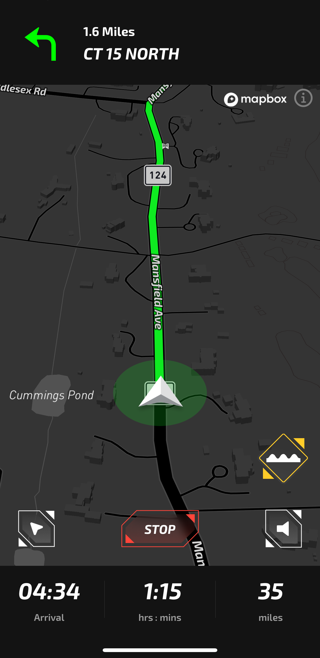 SureRoad App - Copilot Screen